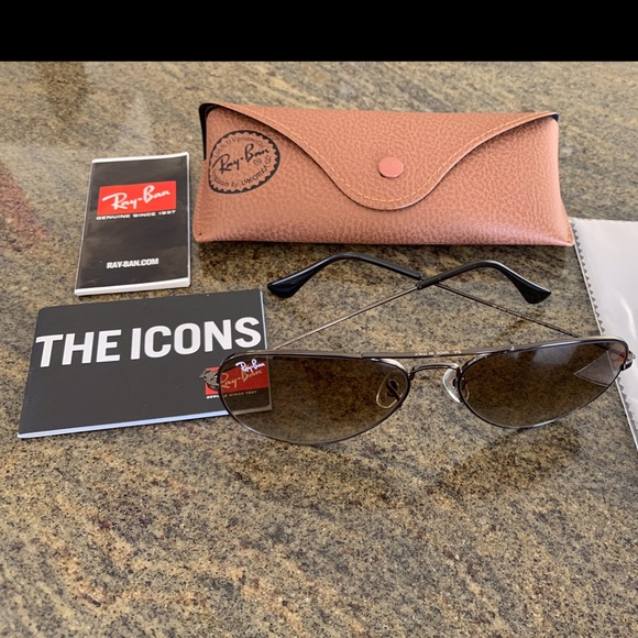 Ray-Ban Aviator Sunglasses RB3025 55mm New - Picture 16 of 16